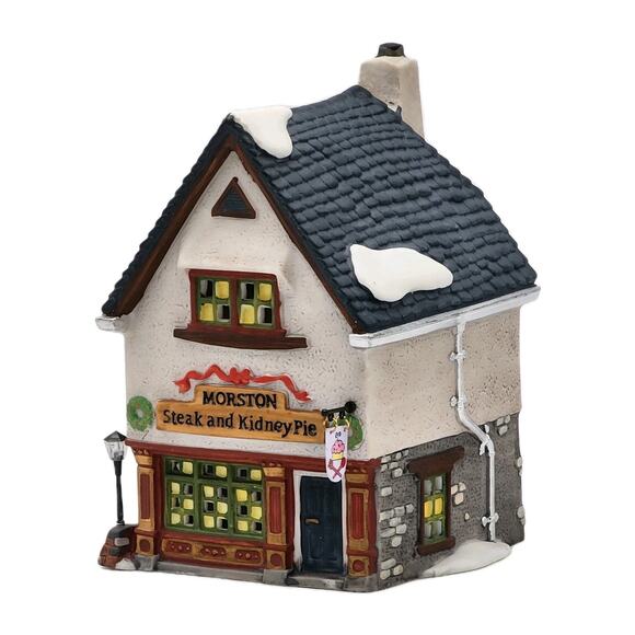 Dept 56 Morston Steak and Kidney Pie Dickens Village VTG 1995 Original Open Box - Picture 1 of 16